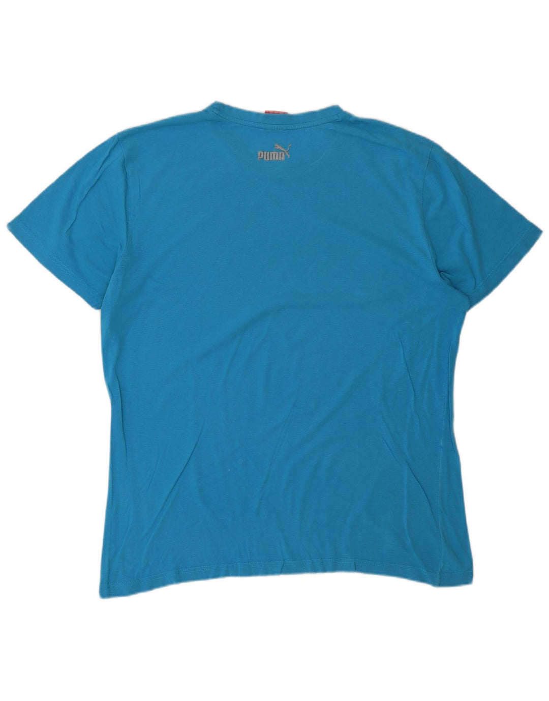 Ανδρικό γραφικό T-Shirt Puma Top Large Blue