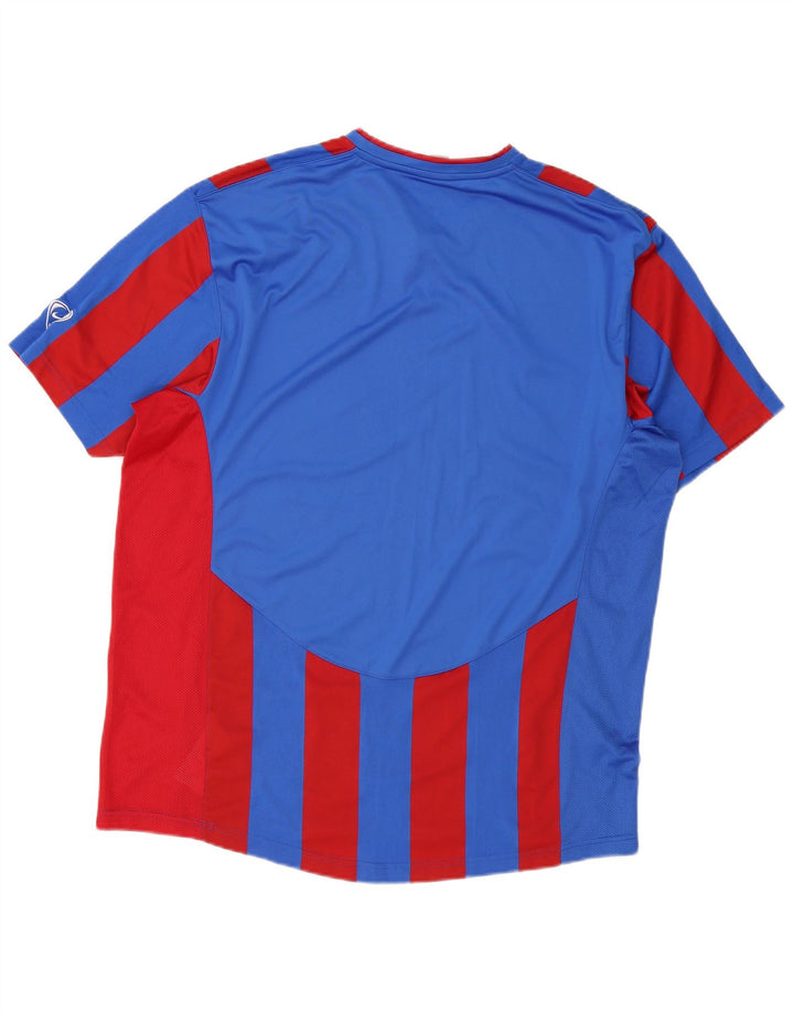Ανδρικό T-Shirt Nike Top 2XL μπλε ριγέ πολυεστέρα