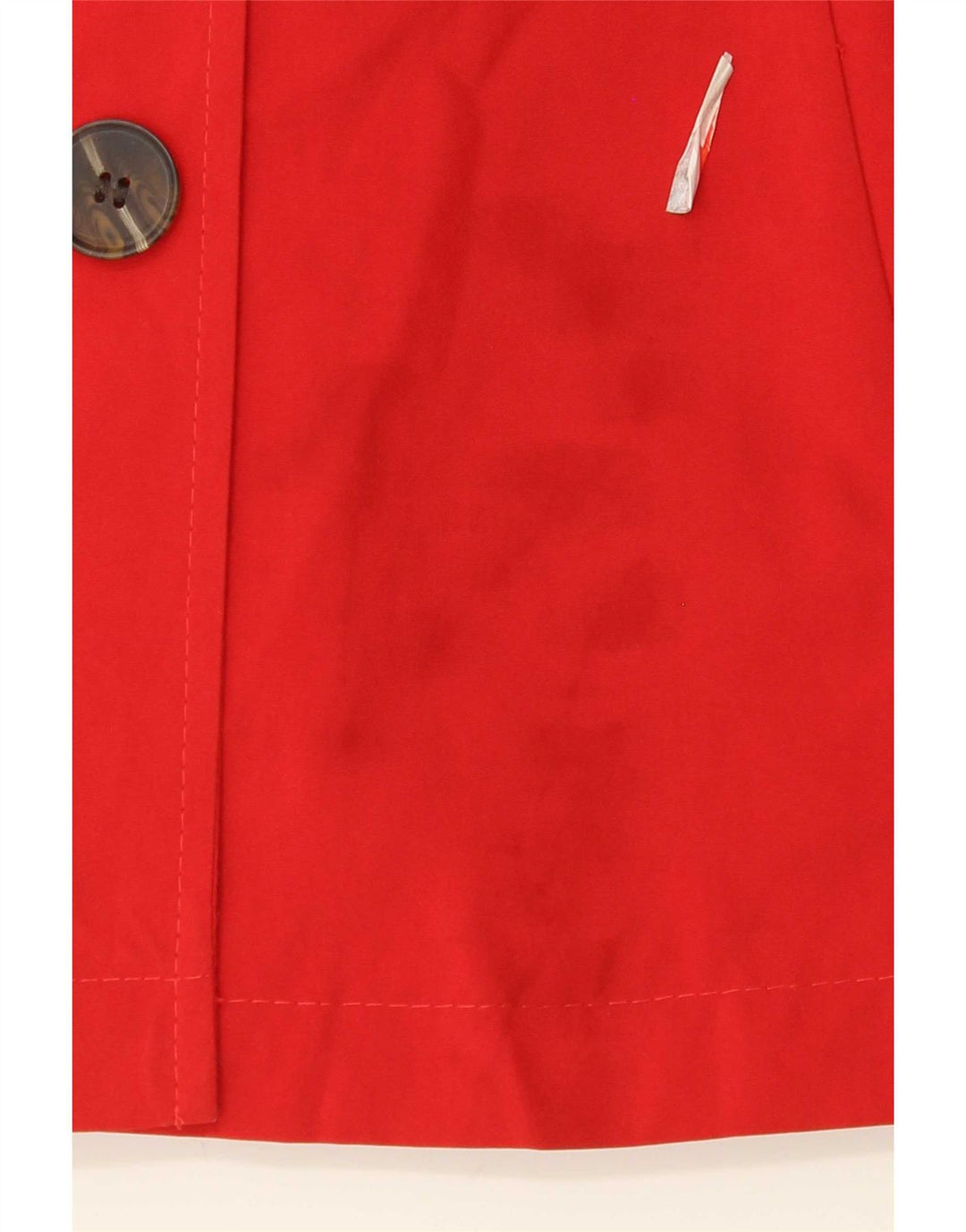 Marks & Spencer Γυναικεία κοντή καμπαρντίνα UK 22 3XL κόκκινο πολυεστέρας