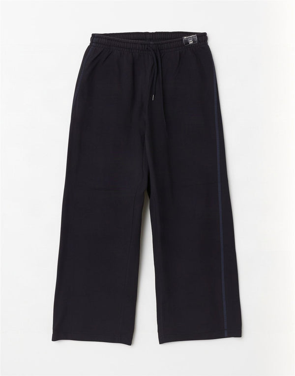 Champion γυναικεία φαρδιά φόρμα παντελόνια UK 14 Large Navy Blue από βαμβάκι