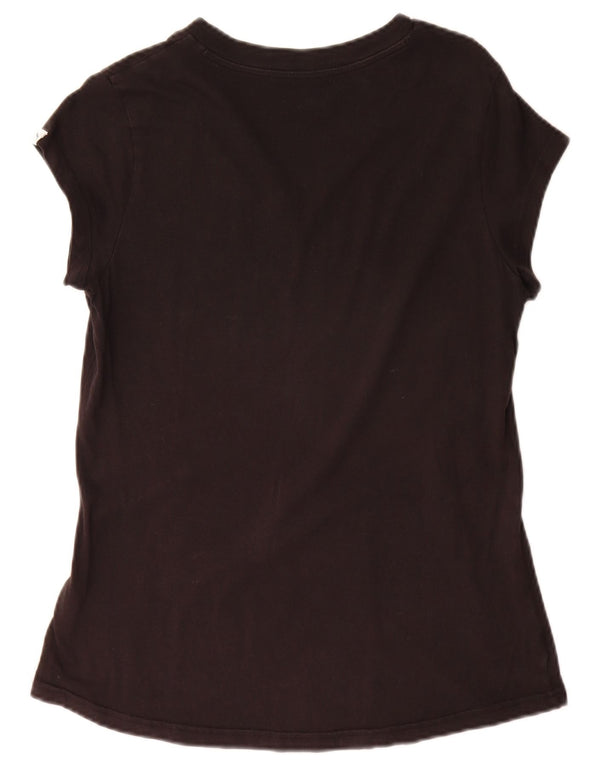 Γυναικείο γραφικό μπλουζάκι Puma Top UK 14 Large Black