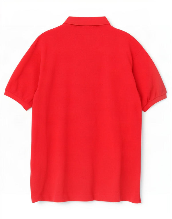 Ανδρικό πουκάμισο πόλο Lacoste Νούμερο 7 2XL Κόκκινο βαμβακερό