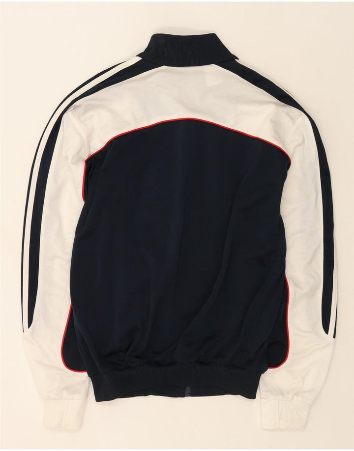 Ανδρική φόρμα ADIDAS Top Jacket UK 36/38 Small Navy Blue Colourblock