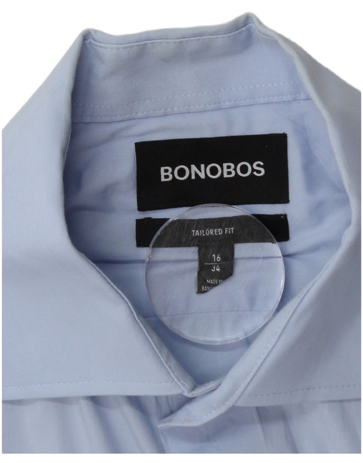 BONOBOS Ανδρικό πουλόβερ πουλόβερ στα μέτρα σας, Μέγεθος 16, μεγάλο μπλε βαμβακερό