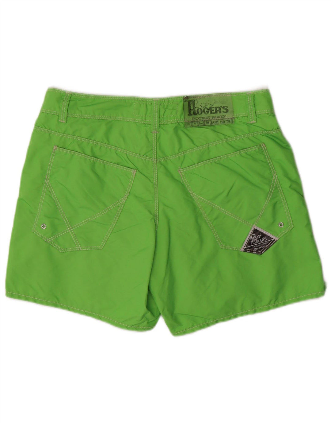 ROY ROGERS Ανδρικό σορτς casual IT 48 Medium W34 Green Nylon