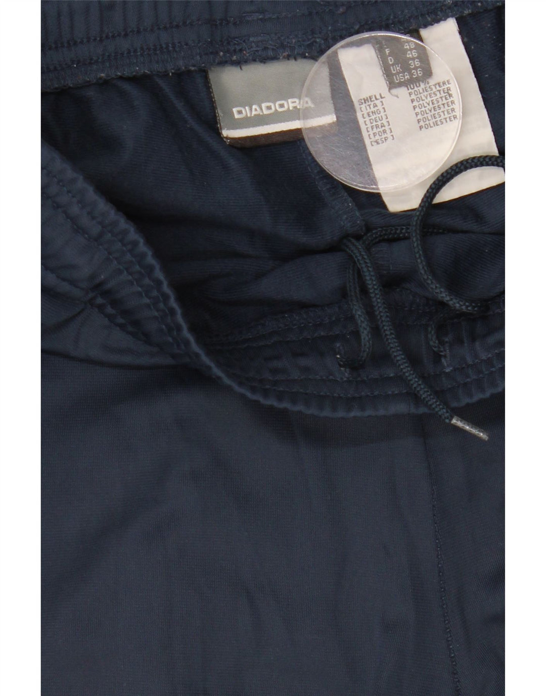 DIADORA Ανδρική φόρμα παντελόνι UK 36 Small Navy Blue Polyester