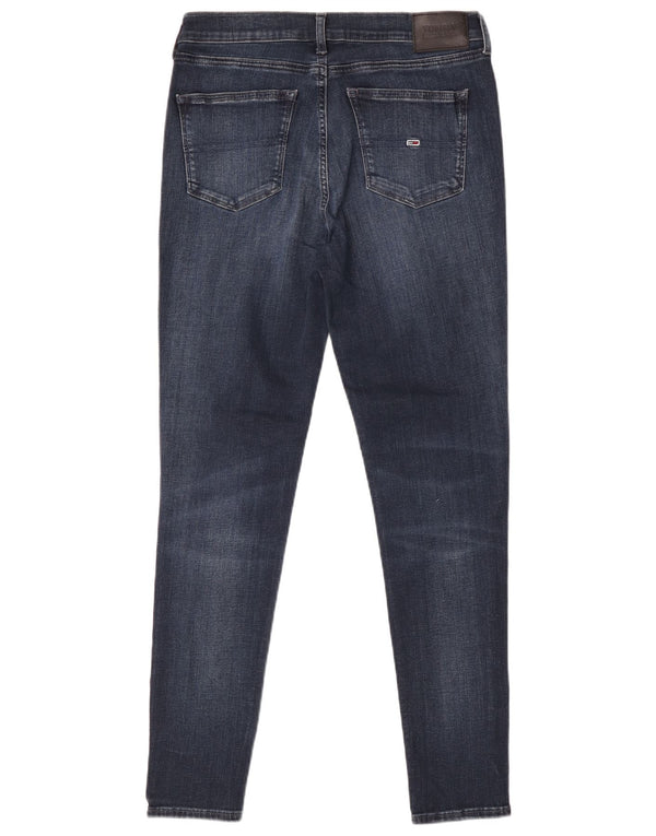 Tommy Hilfiger Γυναικεία Nora Ψηλόμεσα Skinny Jeans W30 L30 Blue Cotton