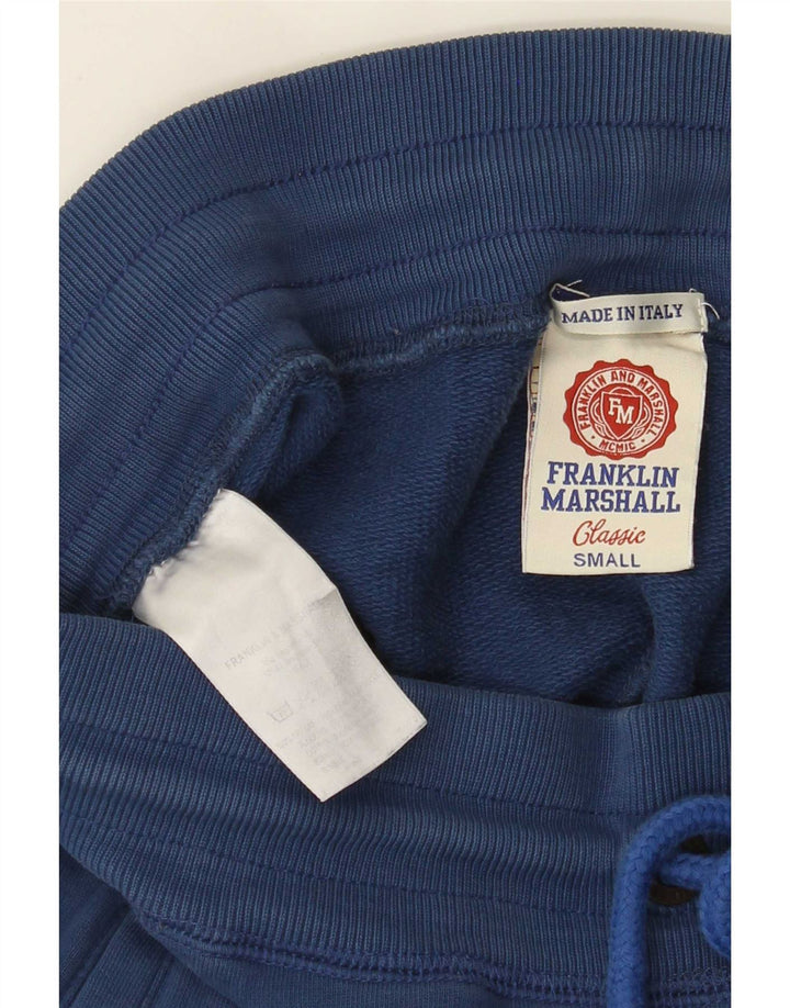 Ανδρική φόρμα Franklin Marshall Παντελόνι Joggers Μικρό Μπλε Βαμβακερό