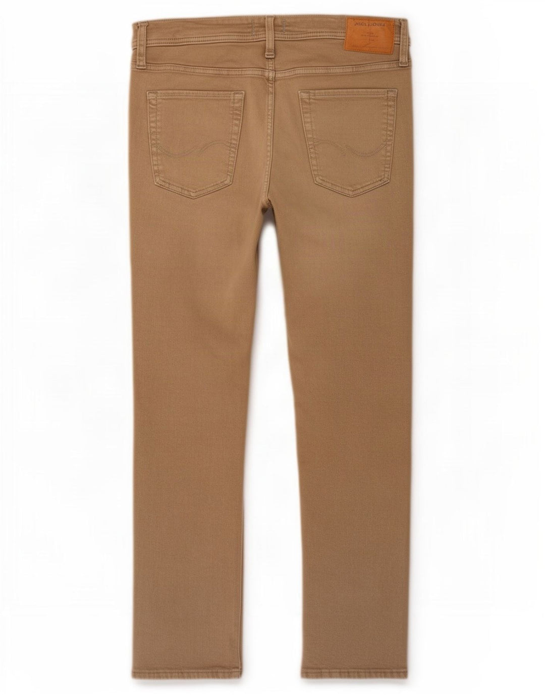 Jack & Jones Ανδρικό Slim Jeans W34 L32 Μπεζ βαμβακερό