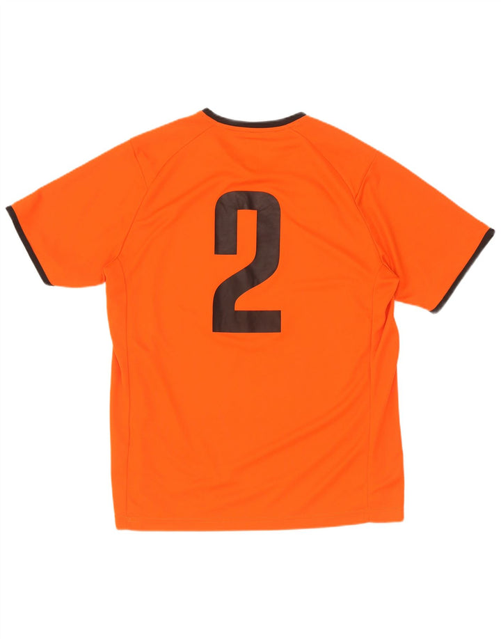 Ανδρικό γραφικό μπλουζάκι Arena Top Large Orange Colourblock