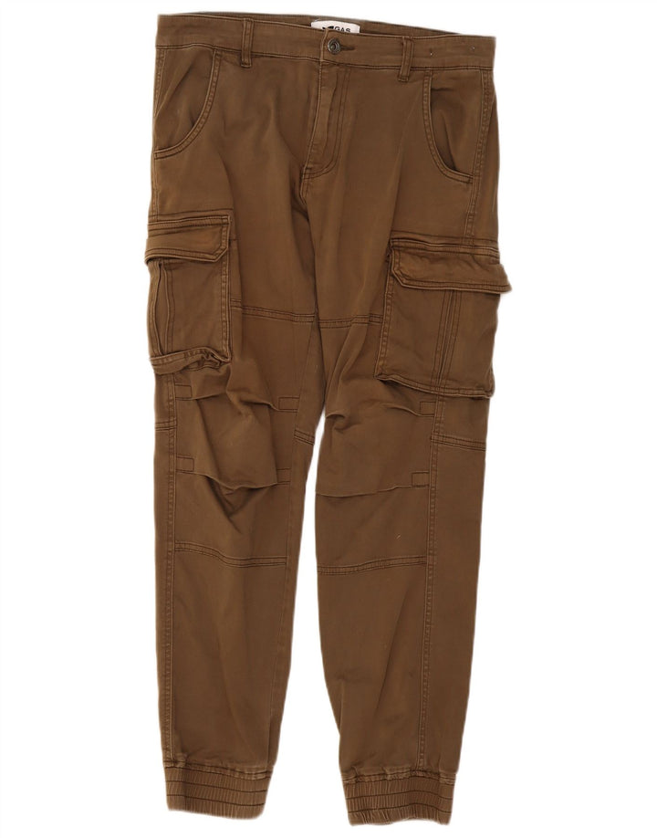 Ανδρικό παντελόνι Gas Joggers Cargo Large W34 L29 Beige
