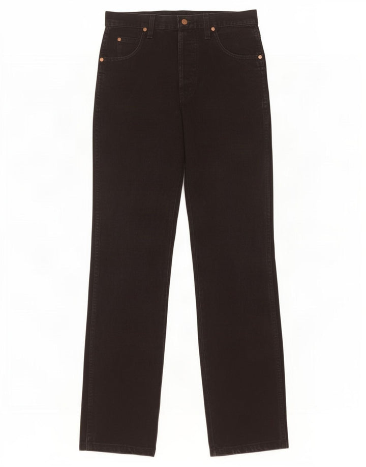 Ανδρικό τζιν Wrangler Evolution Straight W31 L34 Μαύρο βαμβακερό