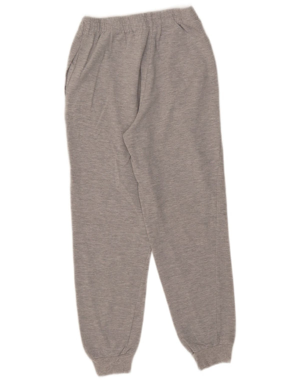 Champion Womens Graphic Crop αθλητική φόρμα παντελόνι Joggers UK 14 Large Grey
