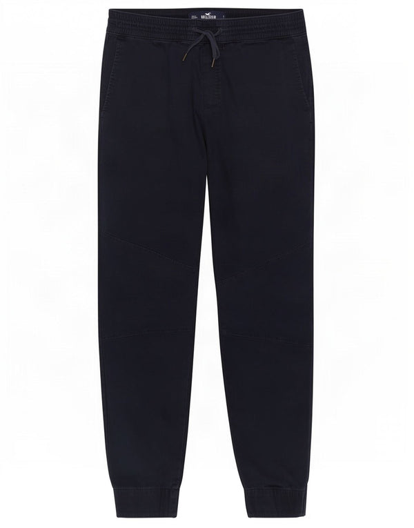Hollister Ανδρικά παντελόνια Joggers Small W29 L29 Navy Blue Cotton