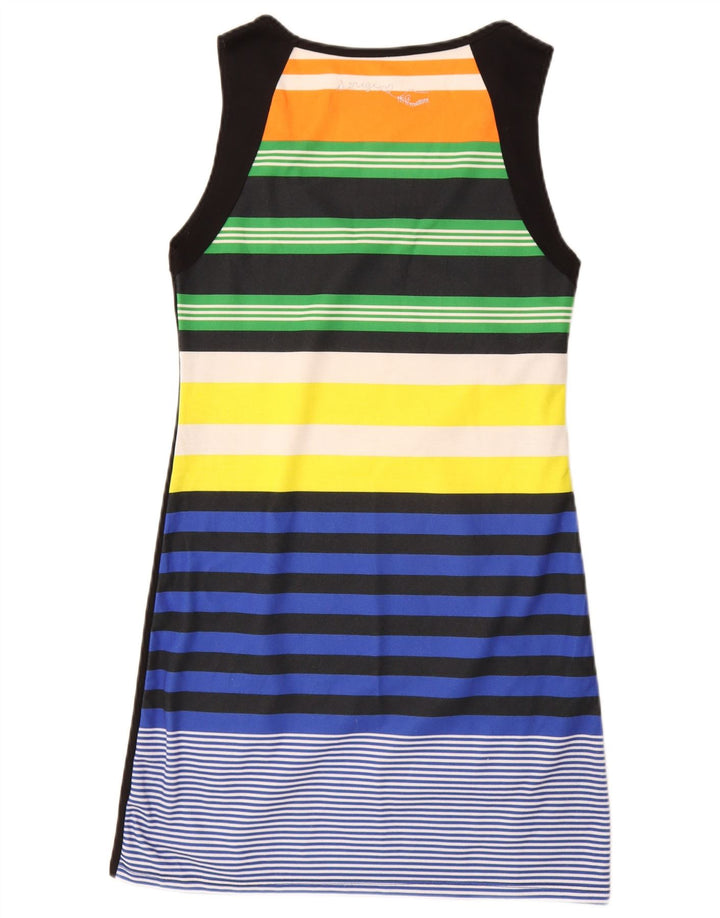 DESIGUAL Γυναικείο γραφικό μπλουζάκι UK 12 μεσαία πολύχρωμη πεταλούδα