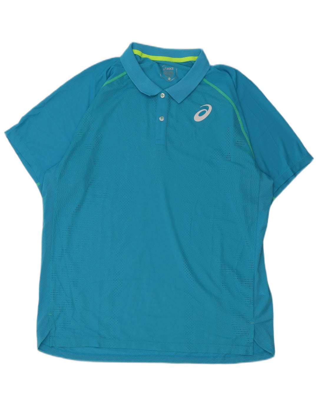 Ανδρικό μπλουζάκι πόλο Asics XL Μπλε πολυεστέρας