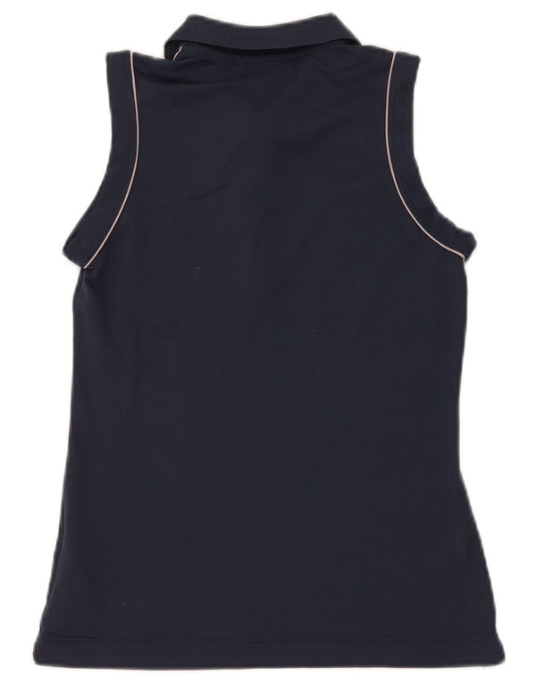 Chervo γυναικείο αμάνικο μπλουζάκι πόλο IT 40 Small Navy Blue Polyamide Sports