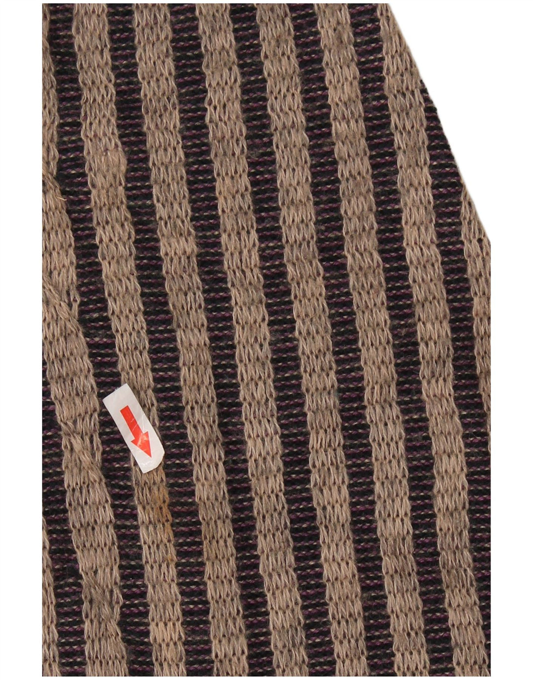 MAPIER Ανδρικό πουλόβερ με λαιμόκοψη μεγάλο γκρι ριγέ