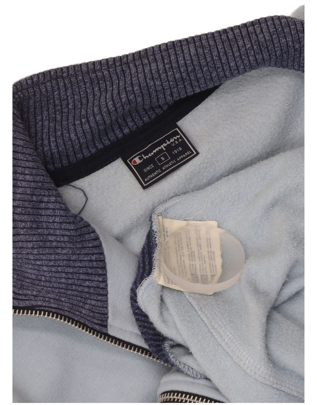 Ανδρική φόρμα Champion Top Jacket Μικρό Μπλε Βαμβακερό