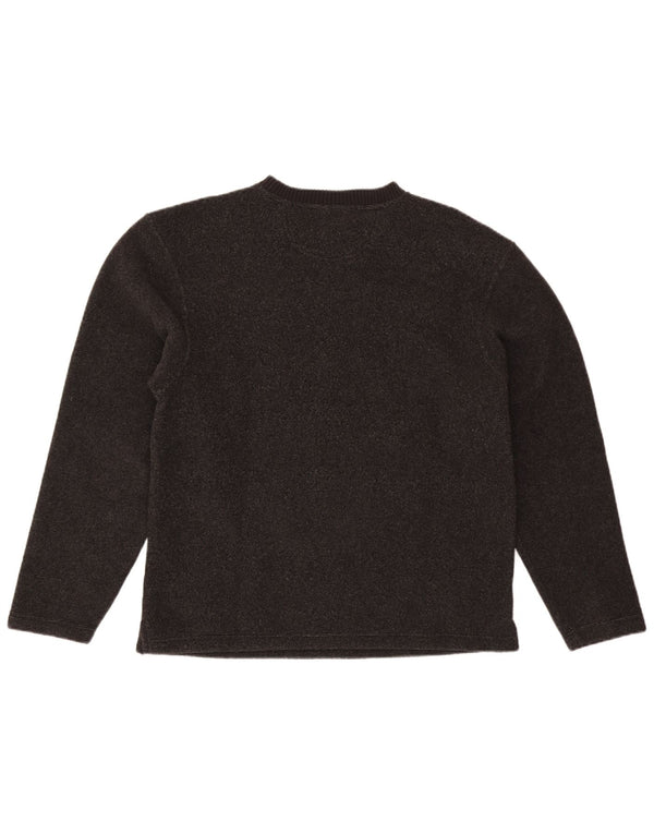 Ανδρικό πουλόβερ INFINITY Boat Neck Jumper Medium Grey Polyester