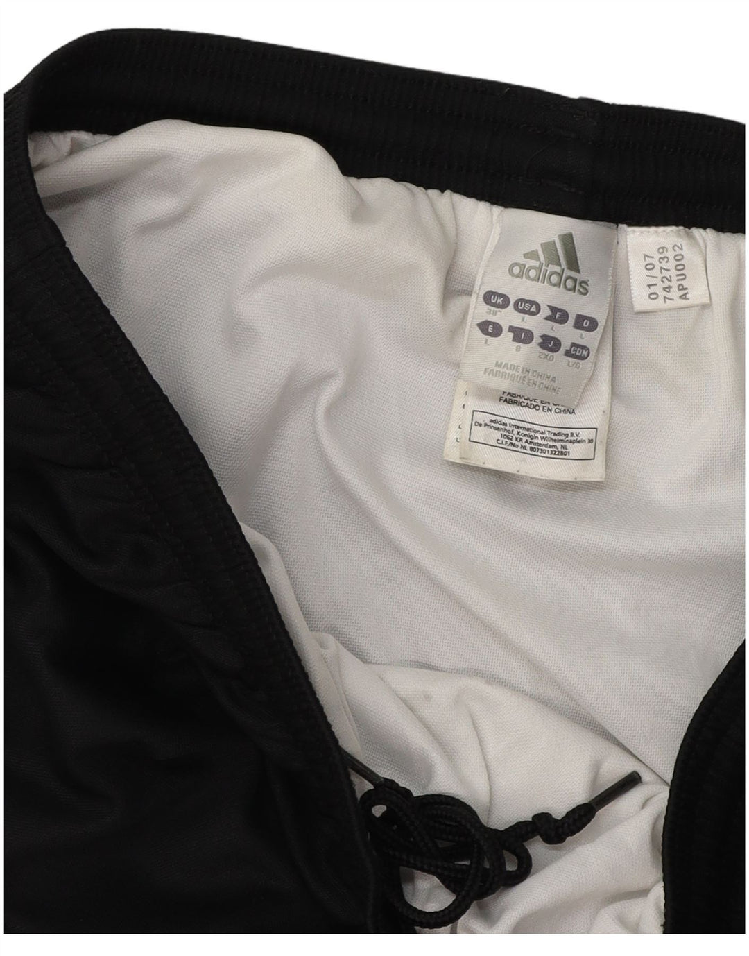 Ανδρικό σορτς Adidas Climalite Sport μεγάλο μαύρο πολυεστέρα