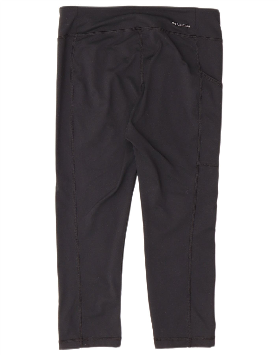 COLUMBIA Womens Capri Leggings UK 14 Large Navy Blue Polyester