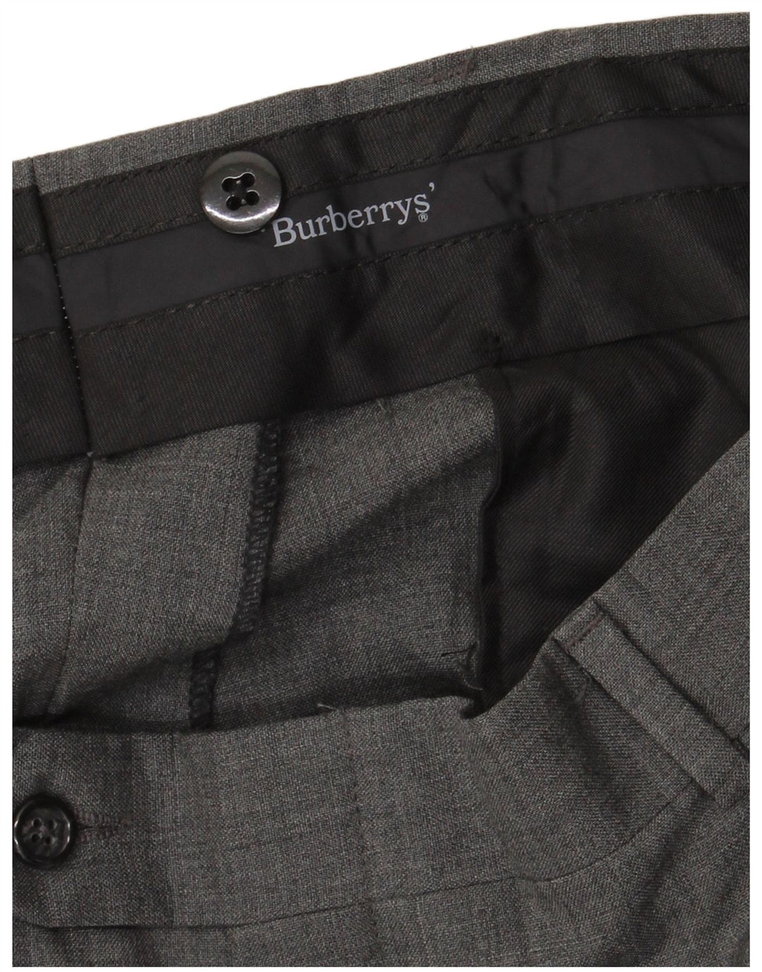 Ανδρικό παντελόνι με καρφίτσα Burberrys W36 L31 Γκρι