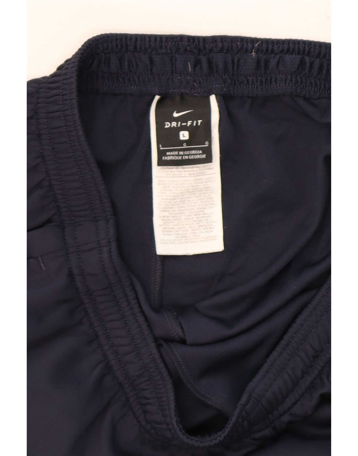 Ανδρικό παντελόνι γυμναστικής Nike Dri Fit Μεγάλο μπλε ναυτικό πολύχρωμο πολυεστέρα