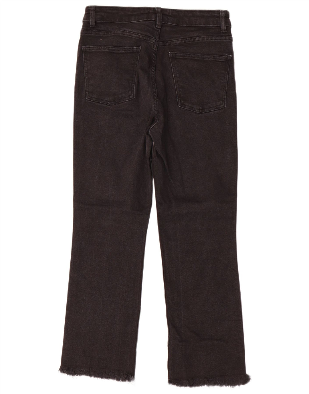 Zara Γυναικείο Cropped Jeans EU 40 Medium W30 L24 Μαύρο