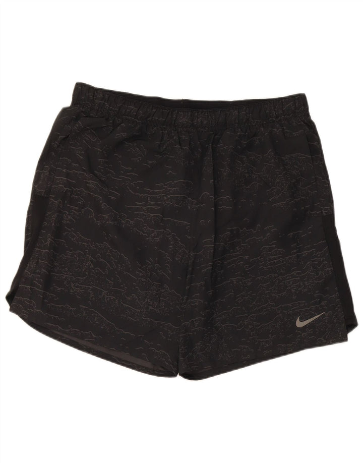 Ανδρικό αθλητικό σορτς Nike Dri Fit με μεγάλο μαύρο καμουφλάζ