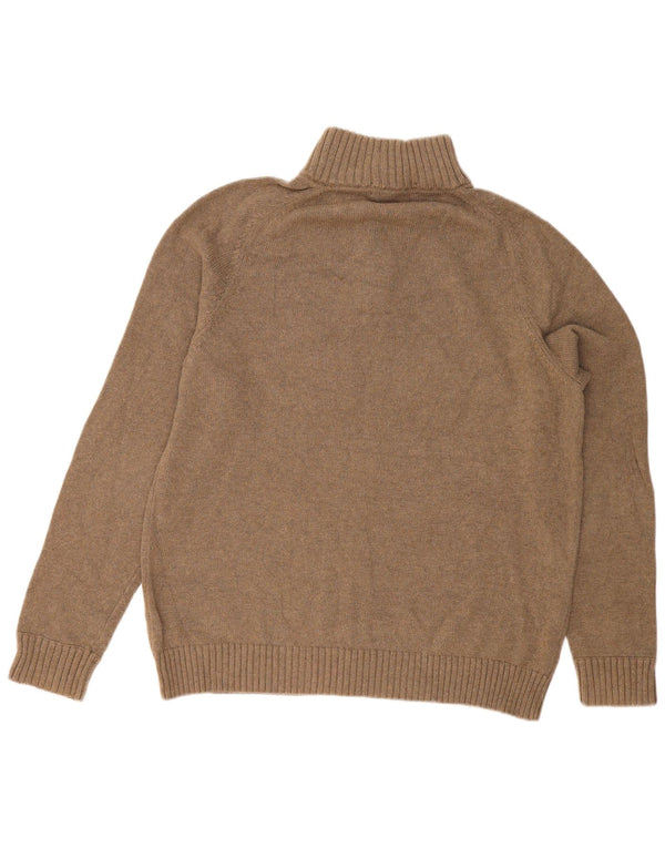 Ανδρικό πουλόβερ J. Crew με κουμπιά λαιμόκοψη XL Γκρι βαμβακερό