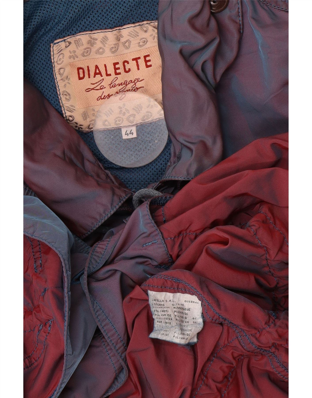 Vintage Γυναικείο Oversized Utility Jacket IT 44 Medium Blue Polyamide