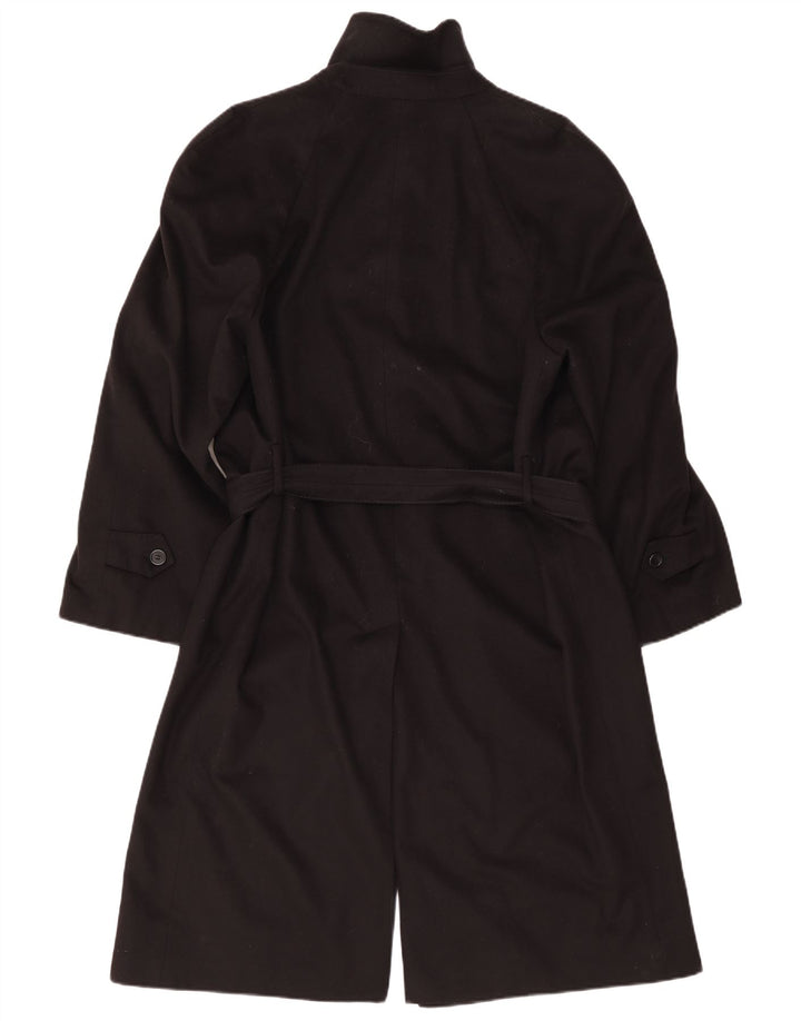 Vintage Ανδρικό Πανωφόρι IT 48 Medium Black Cashmere