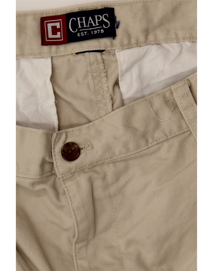 Chaps Ανδρικό σορτς Chino W34 Μεγάλο Μπεζ