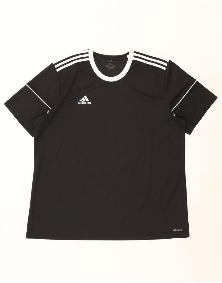 Adidas Ανδρικό T-Shirt Aeroready Top 2XL Μαύρο Πολυεστέρας