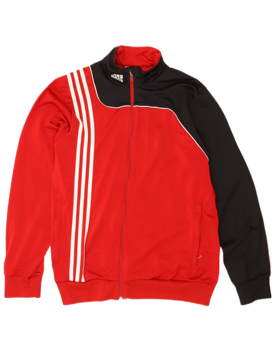 Ανδρική φόρμα ADIDAS Top Jacket UK 38/40 Μεσαίο κόκκινο χρώμα πολυεστέρα