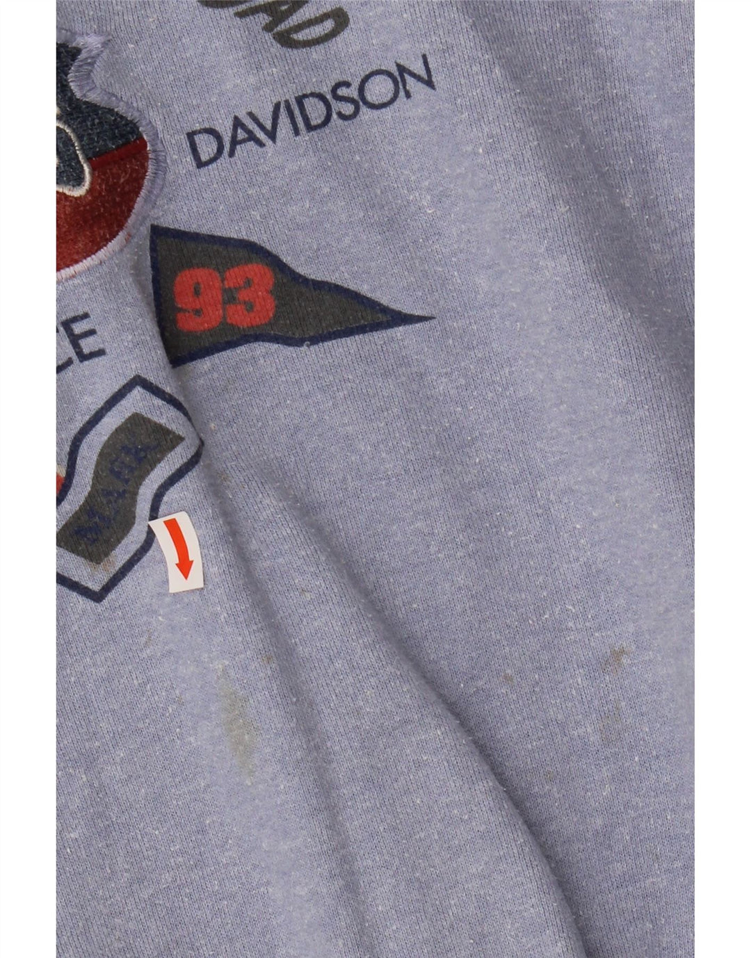 CAMPAGNOLO Ανδρικό γραφικό φούτερ Vikings Jumper IT 56 XL Μπλε βαμβακερό