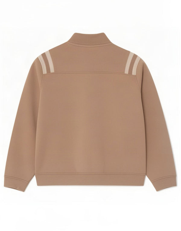 Reebok Γυναικεία φόρμα Top Jacket UK 14 Medium Beige Βαμβακερό