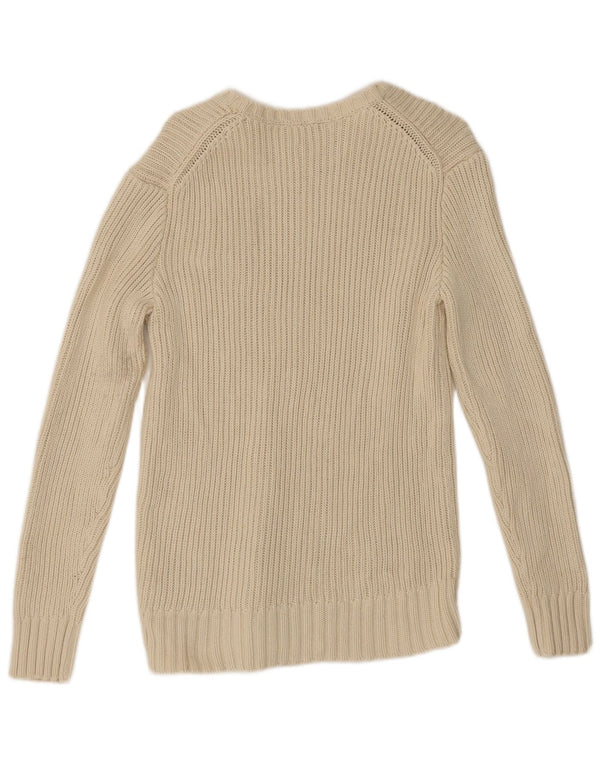 Γυναικείο πουλόβερ Gap Boat Neck Jumper UK 14 Medium Off White Βαμβακερό