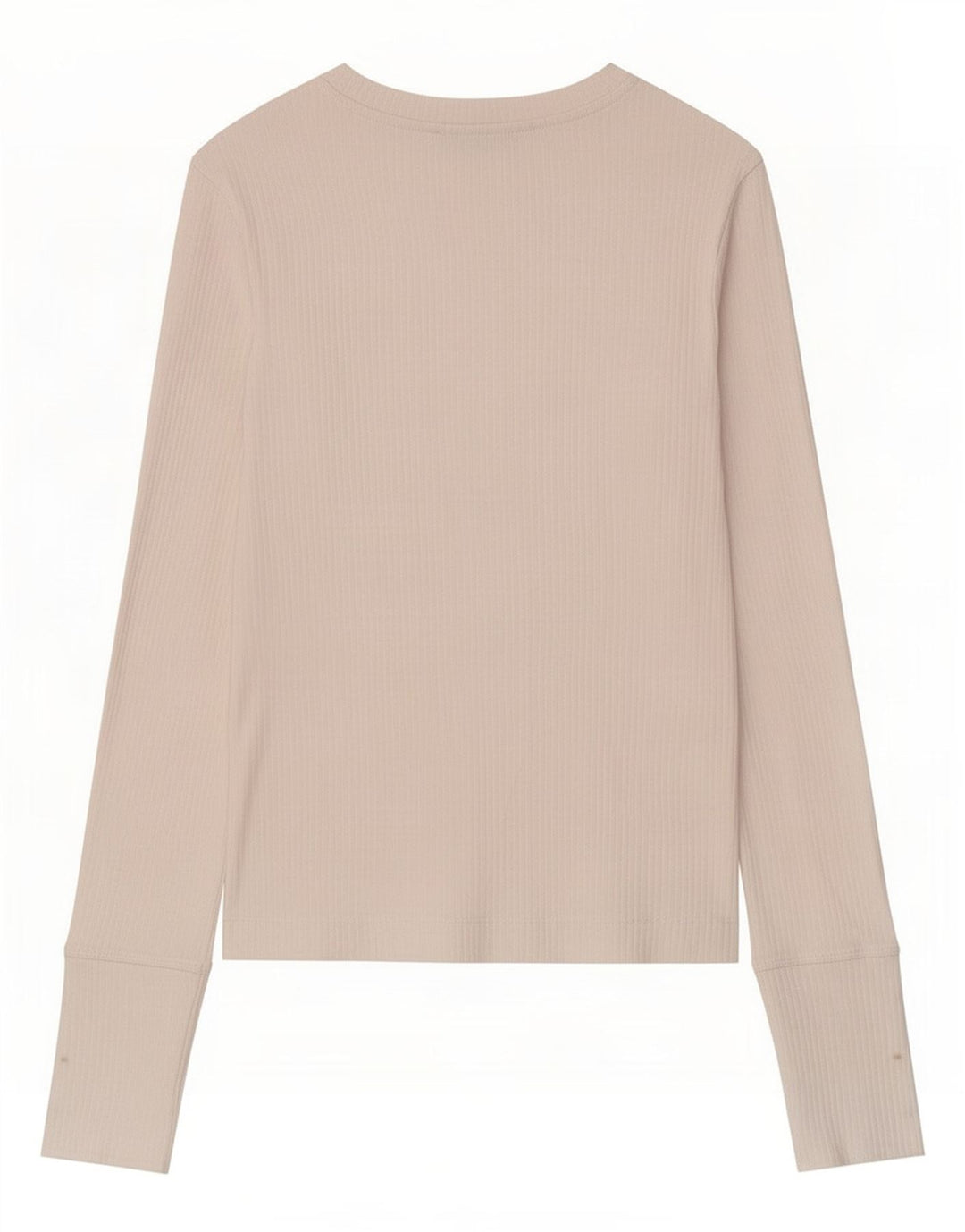 Zara Γυναικείο Crop Top Μακρυμάνικο UK 8 Small White