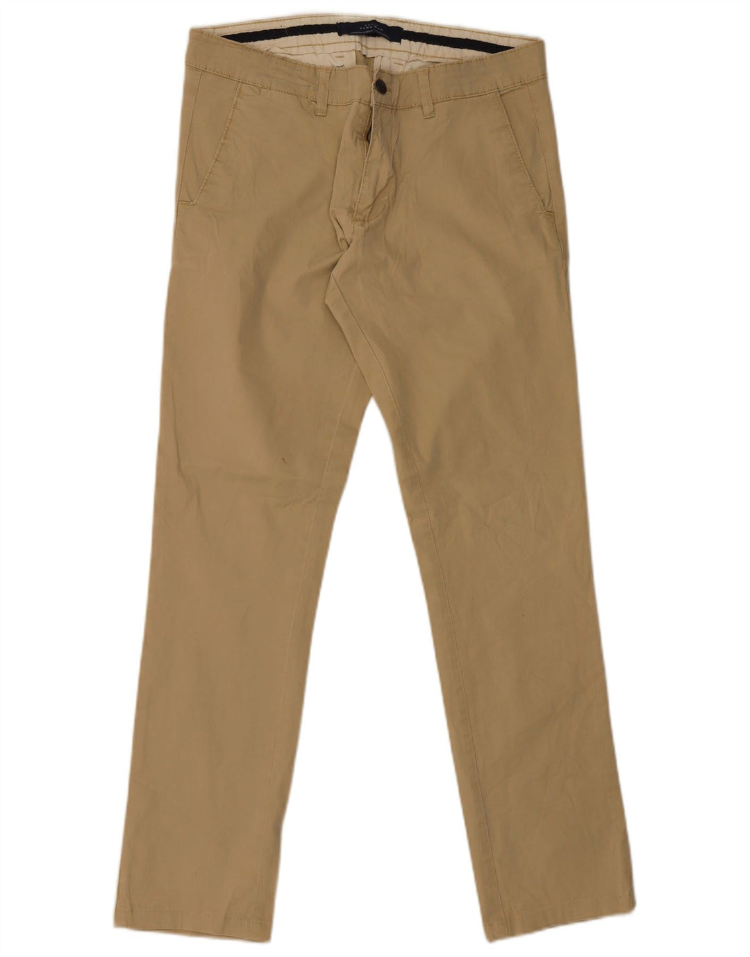 Zara Ανδρικό παντελόνι Chino Slim EU 40 Medium W34 L32 Beige