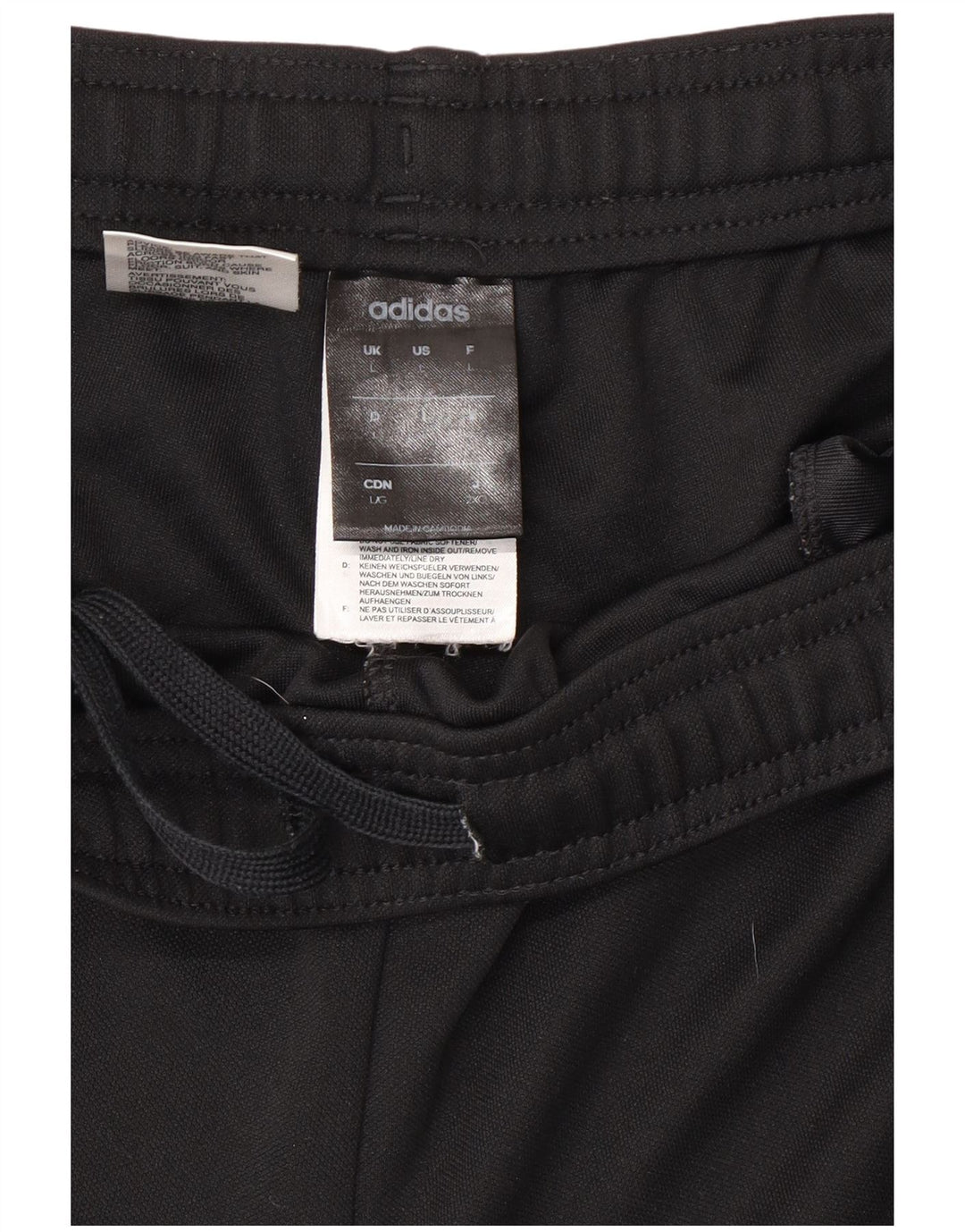 Ανδρική φόρμα Adidas Παντελόνι Joggers Μεγάλο Μαύρο Πολυεστέρα