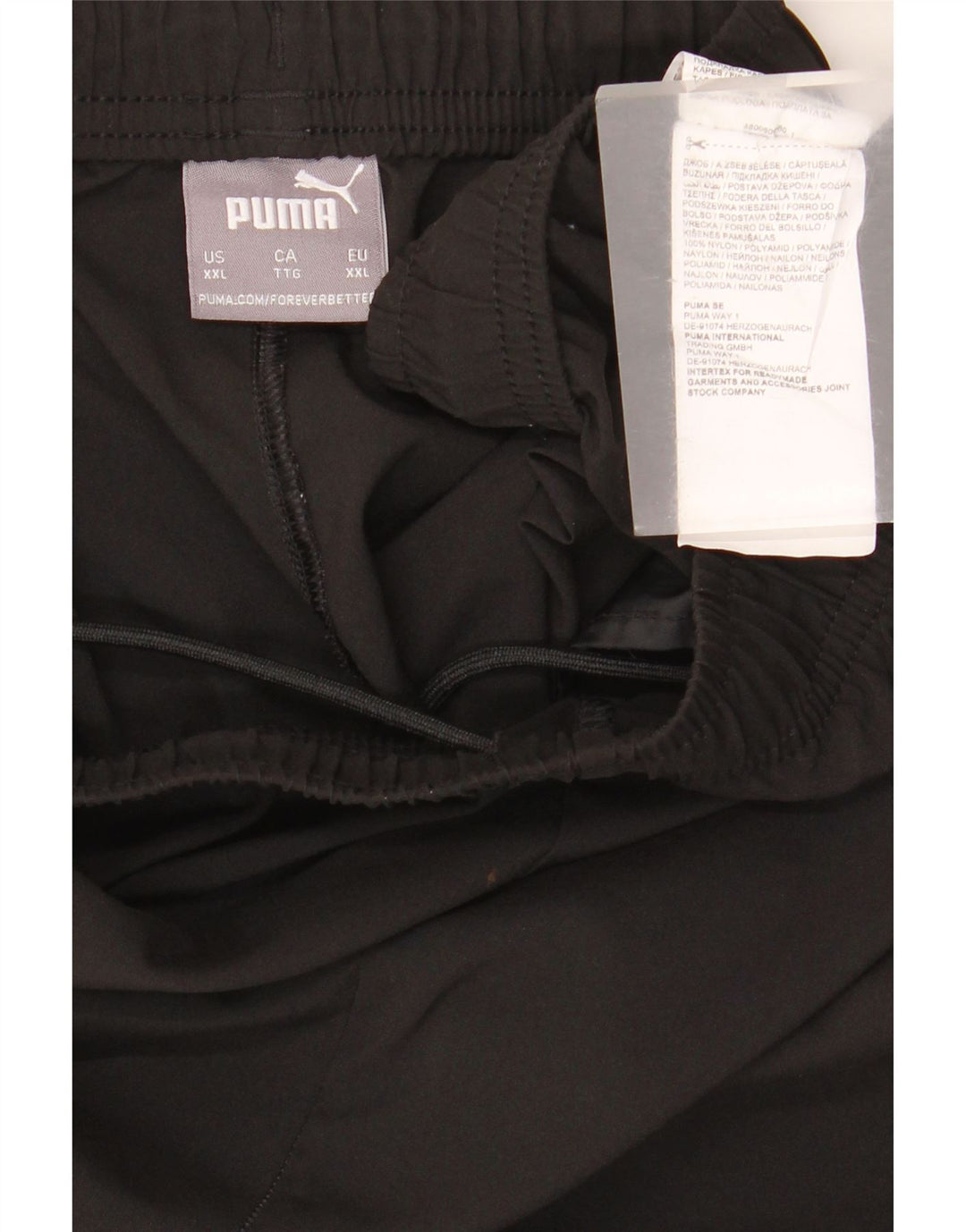 Ανδρική φόρμα Puma Παντελόνι 2XL Μαύρο Nylon