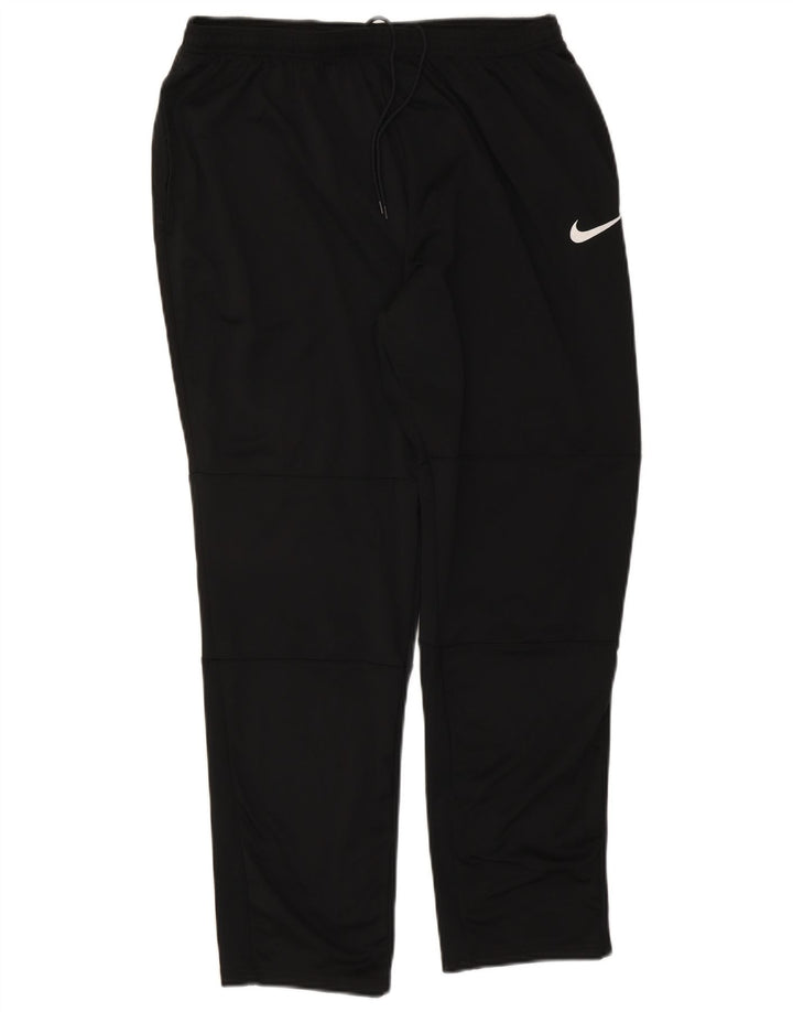 Ανδρικό παντελόνι αθλητικής φόρμας Nike Dri Fit 2XL μαύρο πολυεστέρα