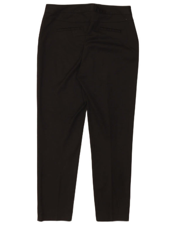 Reiss Γυναικείο λεπτό παντελόνι Chino UK 12 Medium W32 L28 Μαύρο Πολυεστέρας