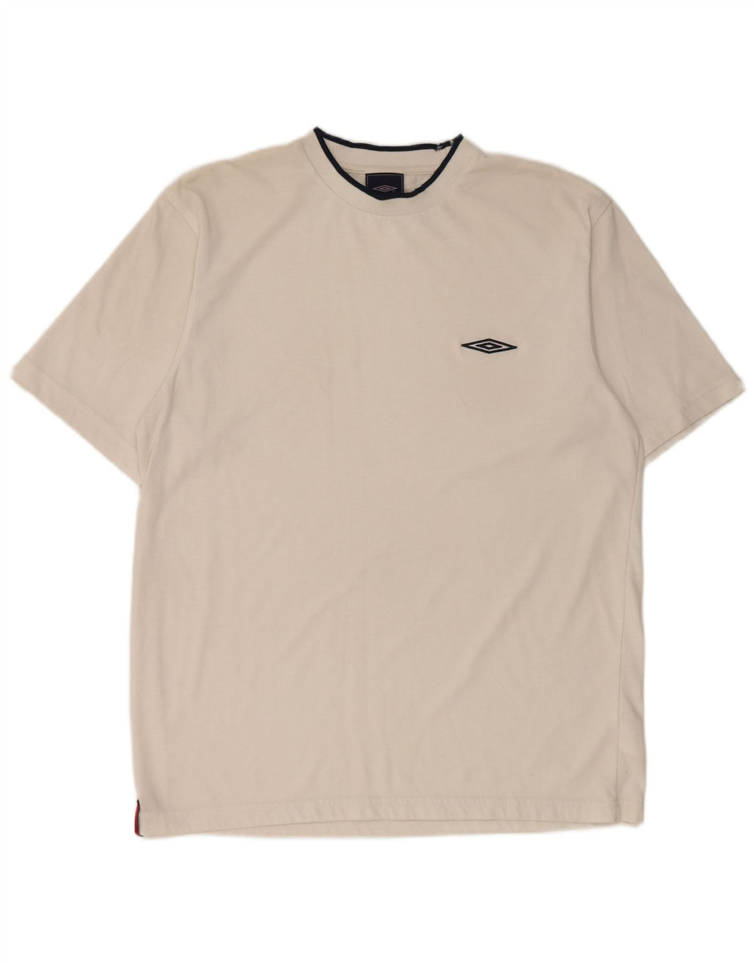 Ανδρικό T-Shirt Umbro Top Large White Polyester