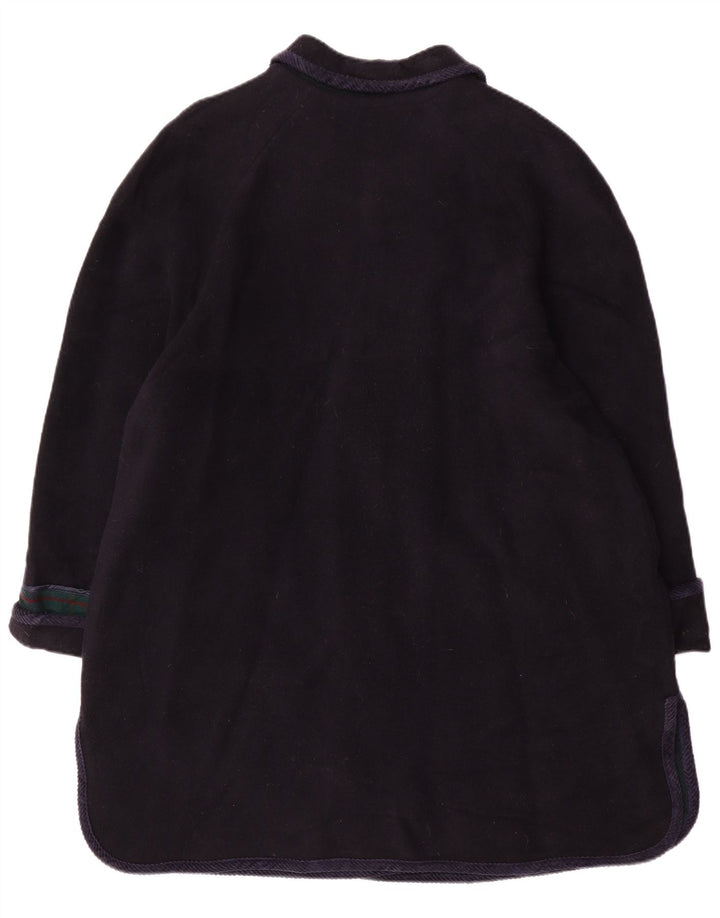 Vintage Γυναικείο Πανωφόρι UK 20 2XL Navy Blue Wool