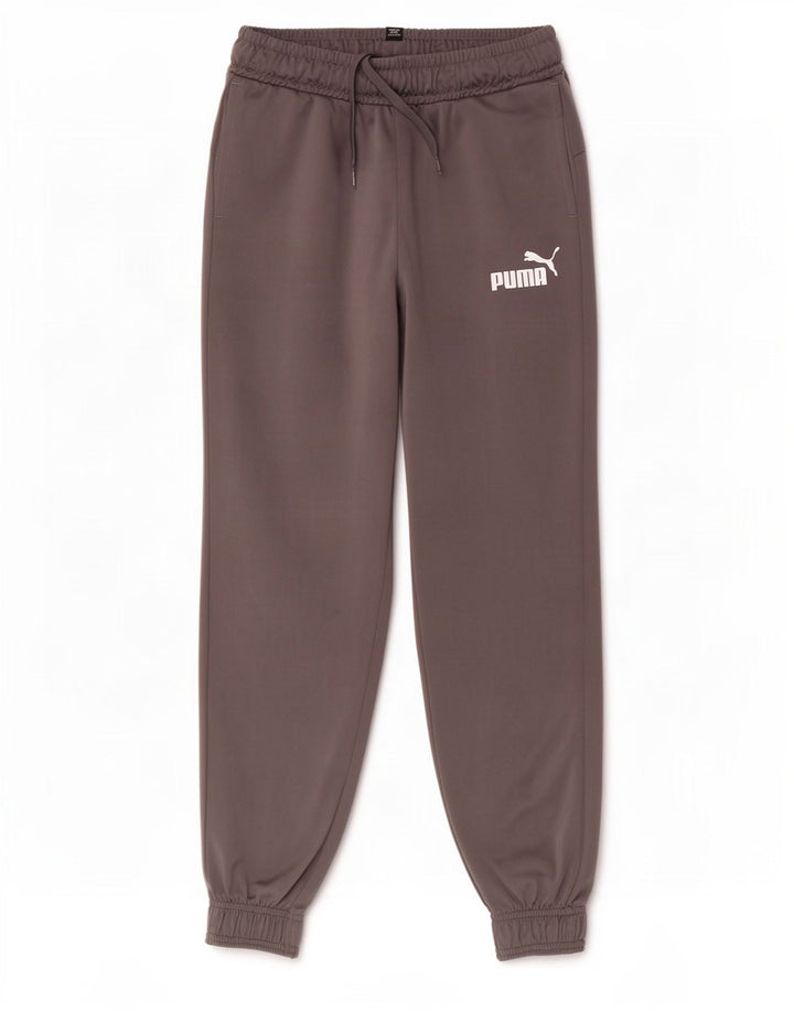 Puma Boys Tracksuit Trousers Joggers 11-12 Years Grey Polyester