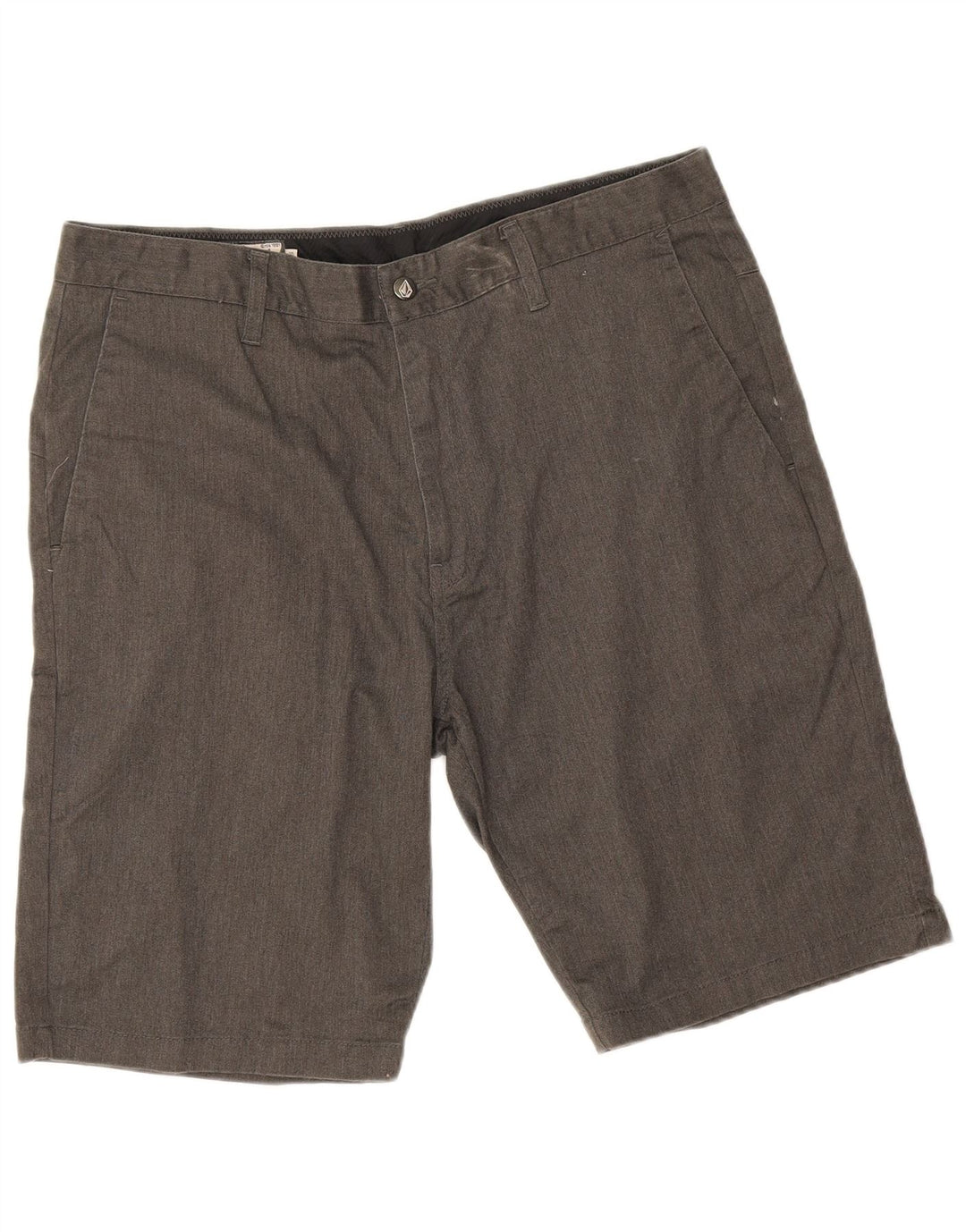Ανδρικό σορτς Chino Volcom W36 μεγάλο γκρι βαμβακερό
