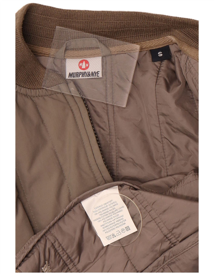 Murphy & Nye Γυναικεία padded Gilet UK 10 Small Brown Polyamide